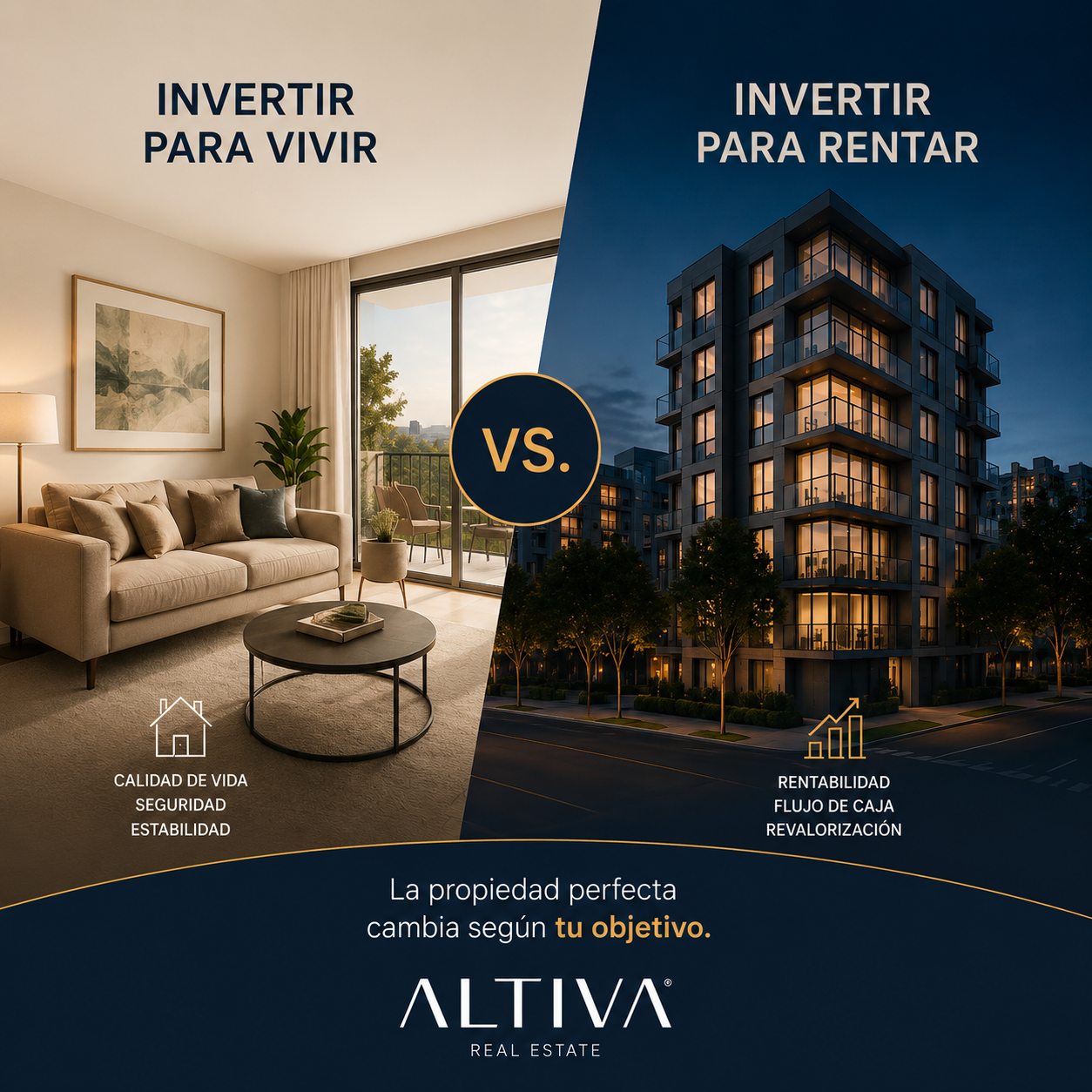 Propiedades en venta e inversión inmobiliaria en Altiva